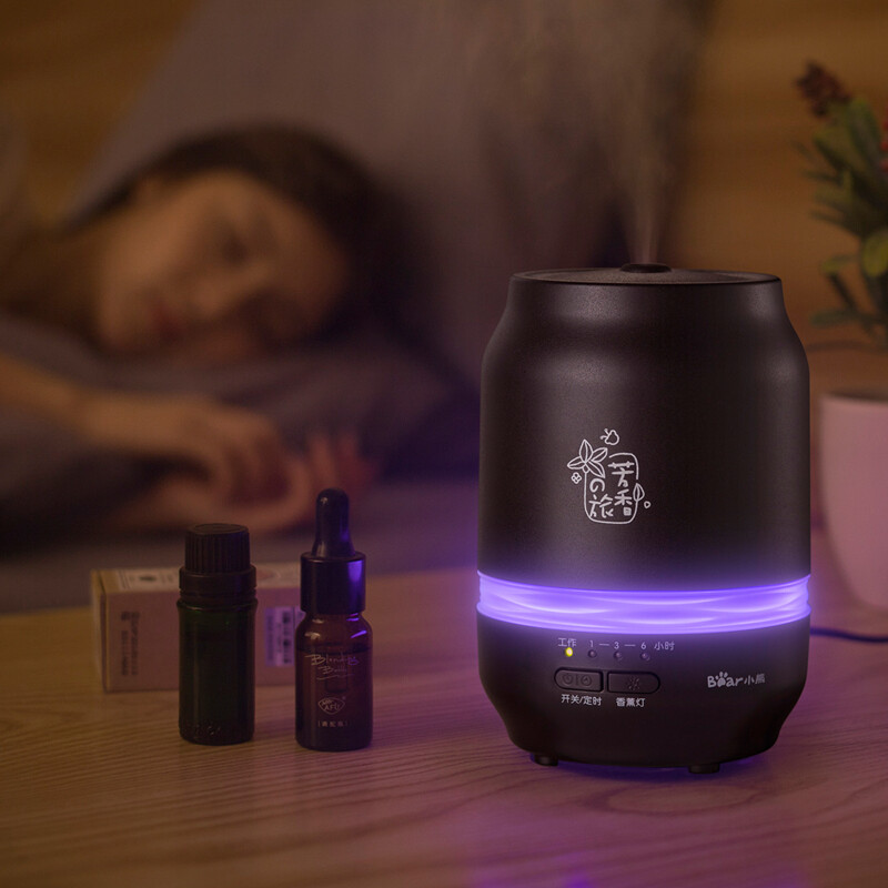 静享丛林气息 小熊JSQ-D02A1迷你香薰机让生活更暖“黑”一点